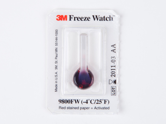 3m freeze watch temperature indicator