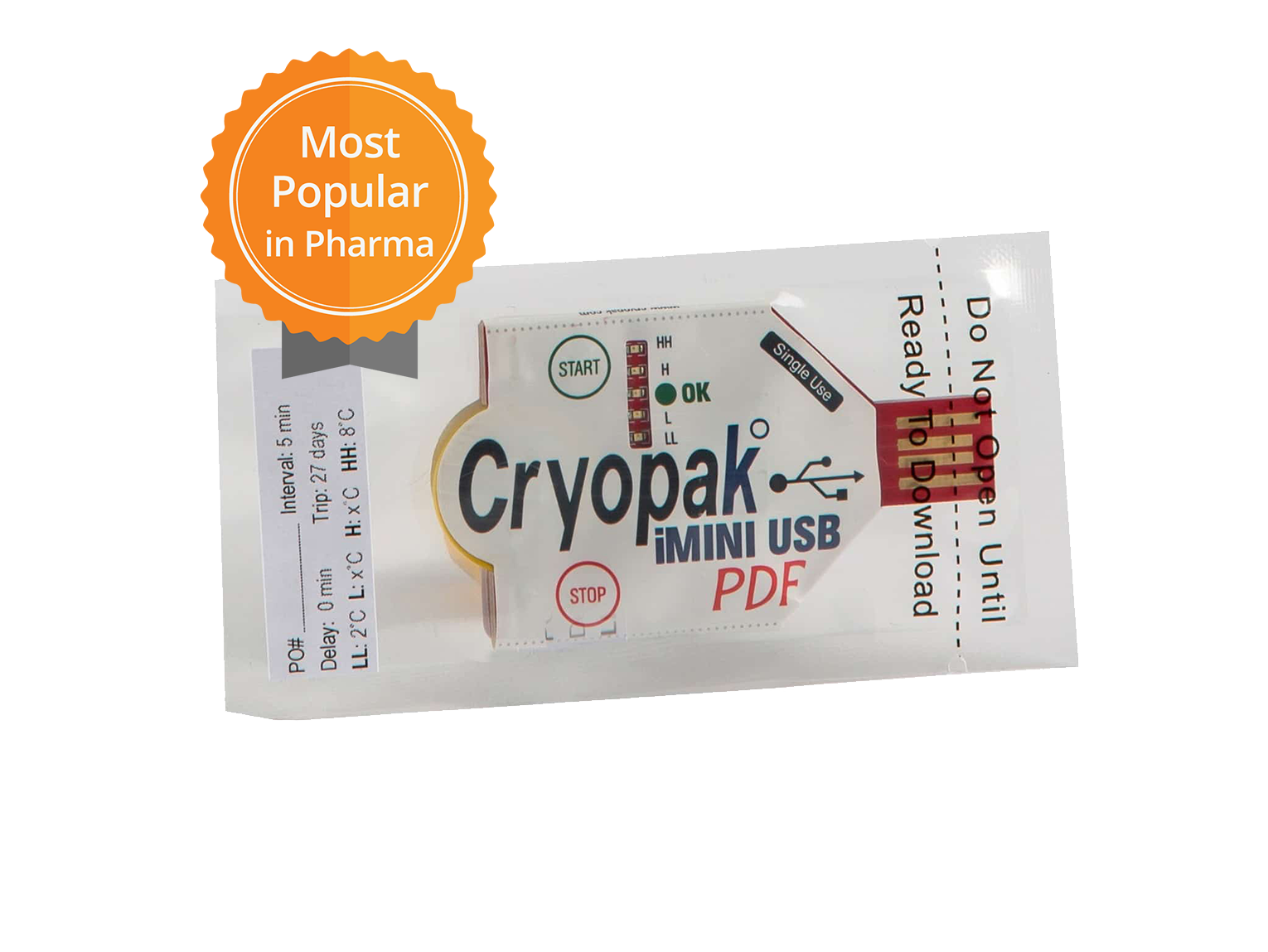 IntroTech Cryopak USB PDF data logger